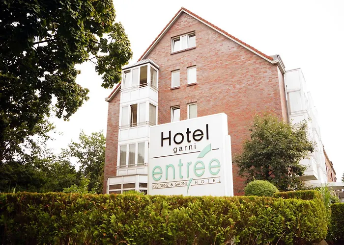 Entrée Groß Borstel Garni Hotel Hamburg